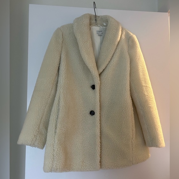J. Crew Sherpa jacket - Picture 1 of 4